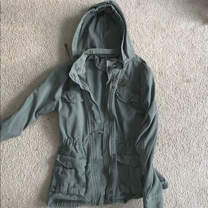 Army green jacket